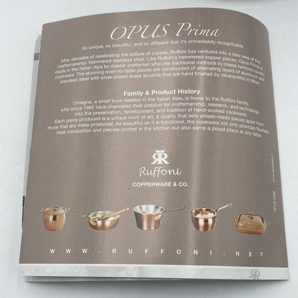 Ruffoni Opus Prima Stainless-Steel 3.5 Qt. Saucepan - Picture 12 of 14